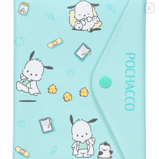 Japan Sanrio Original Medicine Handbook Travel Passport Case - Pochacco : Patient Card Case - 4