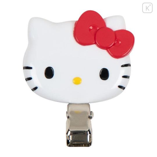 Japan Sanrio Original Bangs Clip Set - Hello Kitty : Red Ribbon - 4