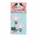 Japan Sanrio Original Bangs Clip Set - My Melody : Blue Ribbon - 1