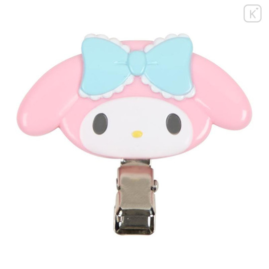 Japan Sanrio Original Bangs Clip Set - My Melody : Blue Ribbon - 4