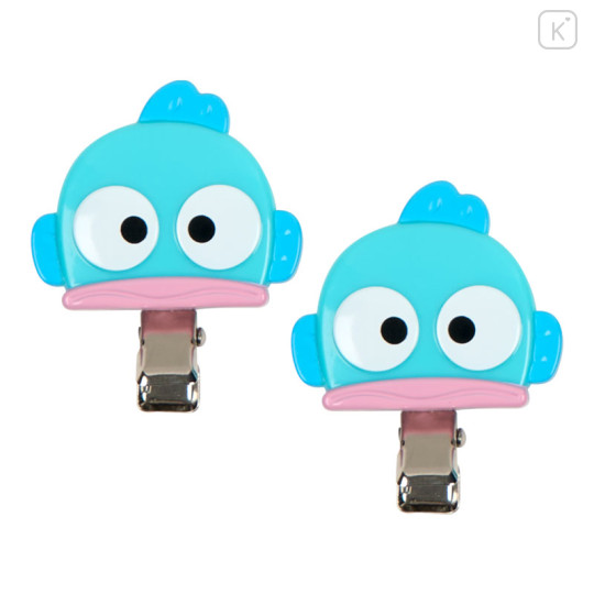 Japan Sanrio Original Bangs Clip Set - Hangyodon : Face - 2