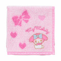 Japan Sanrio Original Petit Towel - My Melody : Ribbon Heart Pink - 2
