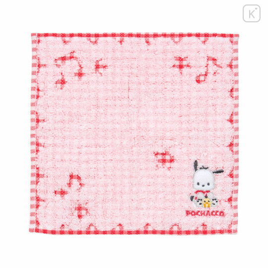 Japan Sanrio Original Petit Towel - Pochacco : Gingham - 1