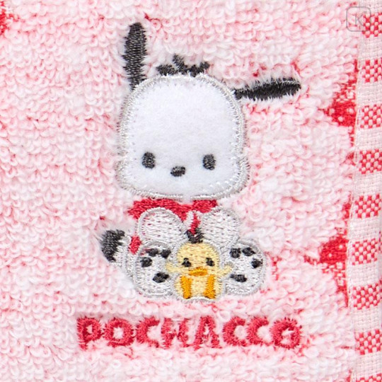 Japan Sanrio Original Petit Towel - Pochacco : Gingham - 4