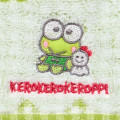 Japan Sanrio Original Petit Towel - Keroppi : Gingham - 4