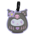 Japan Sanrio Luggage Tag - Kuromi : Daruma - 1