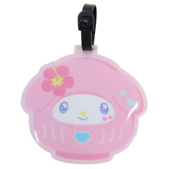 Japan Sanrio Luggage Tag - My Melody : Daruma