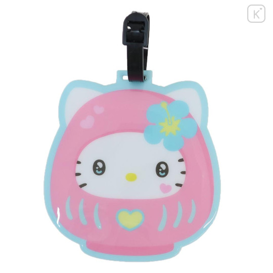 Japan Sanrio Luggage Tag - Hello Kitty : Daruma - 1