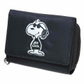 Japan Peanuts Trifold Wallet - Snoopy : Joe Cool Black - 1