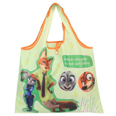 Japan Disney Eco Shopping Bag - Zootopia : Green