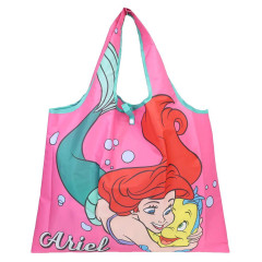 Japan Disney Eco Shopping Bag - The Little Mermaid : Pink