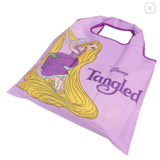 Japan Disney Eco Shopping Bag - Rapunzel : Purple - 2