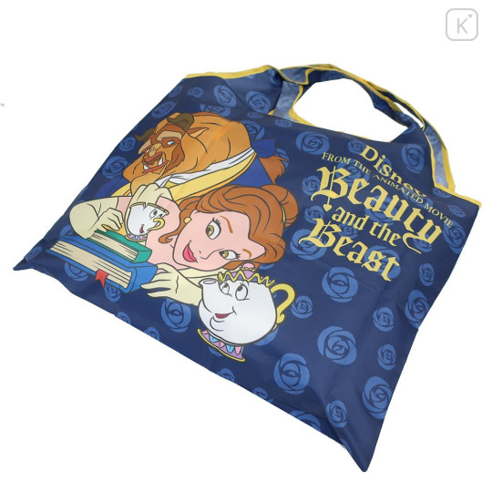 Japan Disney Eco Shopping Bag - Beauty and the Beast : Dance - 2