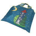 Japan Moomin Eco Shopping Bag - Characters : Dark Green - 2