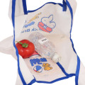 Japan Miffy Eco Shopping Bag - Miffy : Fun Blue White - 3