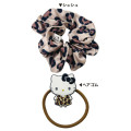 Japan Sanrio Hair Scrunchie - Hello Kitty : Leopard - 2