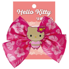 Japan Sanrio Mascot Hair Tie - Hello Kitty : Tan Swimsuit Pink