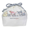 Japan Sanrio Drawstring Pouch & Lunch Bag - Characters Love - 1