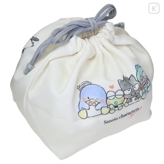 Japan Sanrio Drawstring Pouch & Lunch Bag - Characters Love - 2