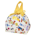 Japan Disney Drawstring Pouch & Lunch Bag - Zootopia : Light Yellow - 1