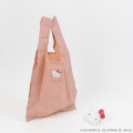 Japan Sanrio Eco Shopping Bag & Mascot Pouch - Hello Kitty : Pastel - 3