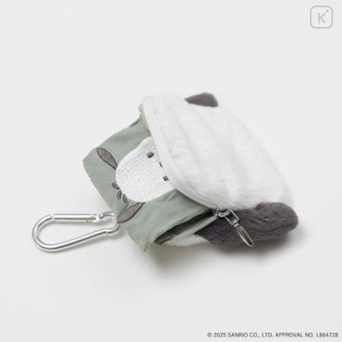 Japan Sanrio Eco Shopping Bag & Mascot Pouch - Pochacco : Pastel - 5