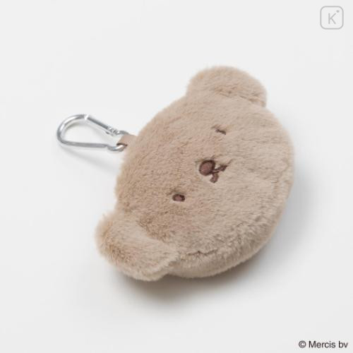 Japan Miffy Eco Shopping Bag & Mascot Pouch - Boris : Pastel Blue - 4