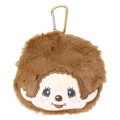 Japan Monchhichi Eco Shopping Bag & Mascot Pouch - Boy Pastel Beige - 4