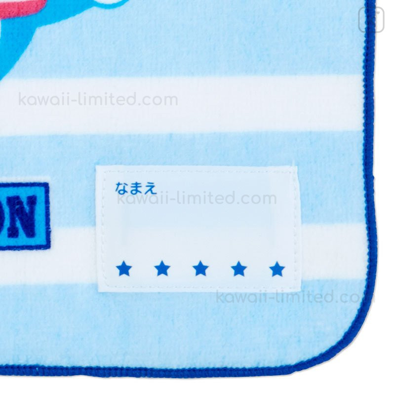 Doraemon Towel Handkerchief Blue100% cotton Size 28x28cm