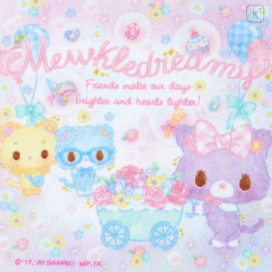 Japan Sanrio Petit Towel - Mewkledreamy / Party - 2