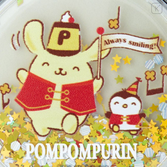 Japan Sanrio 2-sided Pocket Mirror - Pompompurin / 25th Anniversary - 4