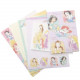 Japan Disney Letter Envelope Set - Disney Princess