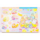 Japan San-X Mini Notepad 2pcs Set - Sumikko Gurashi / Fruit Vacation