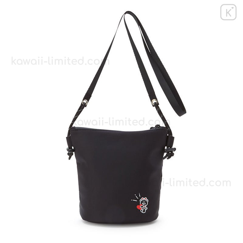 16cm Sanrio Hello Kitty Contrast Color Shoulder White Black Bag