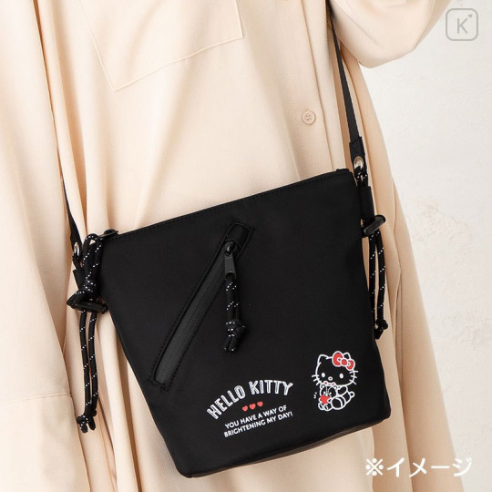 Japan Sanrio Sacoche Shoulder Bag - Hello Kitty - 7