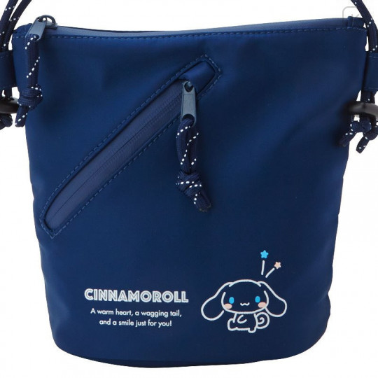 Japan Sanrio Sacoche Shoulder Bag - Cinnamoroll - 4