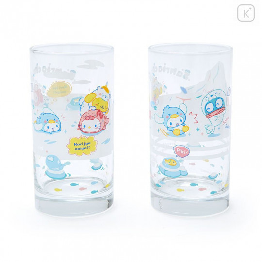 Japan Sanrio Glass Set - Ice Friends - 3