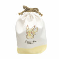 Japan Pokemon Drawstring Bag (S) - Pikachu / Simple - 3