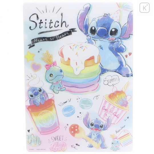 Japan Disney B5 File - Stitch - 1