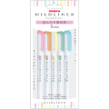 Japan Zebra Mildliner Double-sided Highlighter Set - 5 Lightly Fluorescent Colors - 1