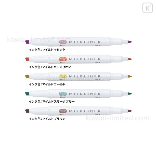 Original Kawaii Zebra Midliner Double Headed ⭐Value Pack 3 & 5 Pcs⭐ –  Original Kawaii Pen