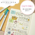 Japan Zebra Mildliner Double-sided Highlighter Set - 5 Sunny Mild Colors - 2
