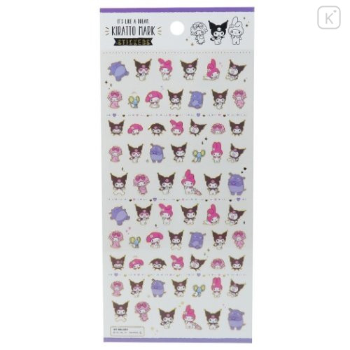 Sanrio Characters Kiratto Mark Stickers - Kawaii Panda - Making