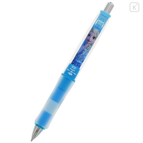Japan Disney Dr. Grip Play Border Shaker Mechanical Pencil - Frozen Elsa - 3