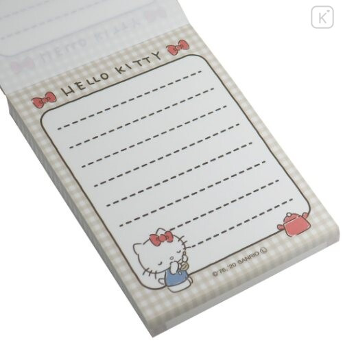 Japan Sanrio Mini Notepad - Hello Kitty / Living - 2