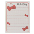 Japan Sanrio Mini Notepad - Hello Kitty / Ribbon - 3