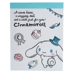 Japan Sanrio Mini Notepad - Cinnamoroll / Warm