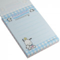 Japan Sanrio Mini Notepad - Pochacco / Plaid - 2