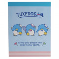 Japan Sanrio Mini Notepad - Tuxedosam / Tennis - 1