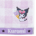 Japan Sanrio Cool Handkerchief Petit Towel - Kuromi - 2